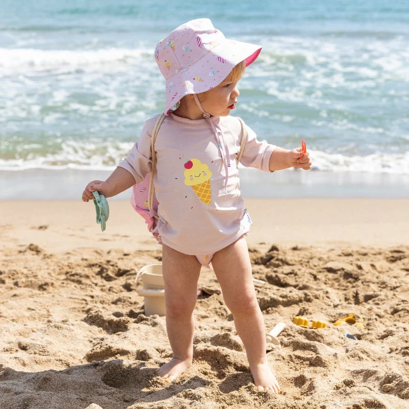 CAMISETA INFANTIL DE PROTECCIÓN SOLAR SARO ·HELADOS· - Imagen 4