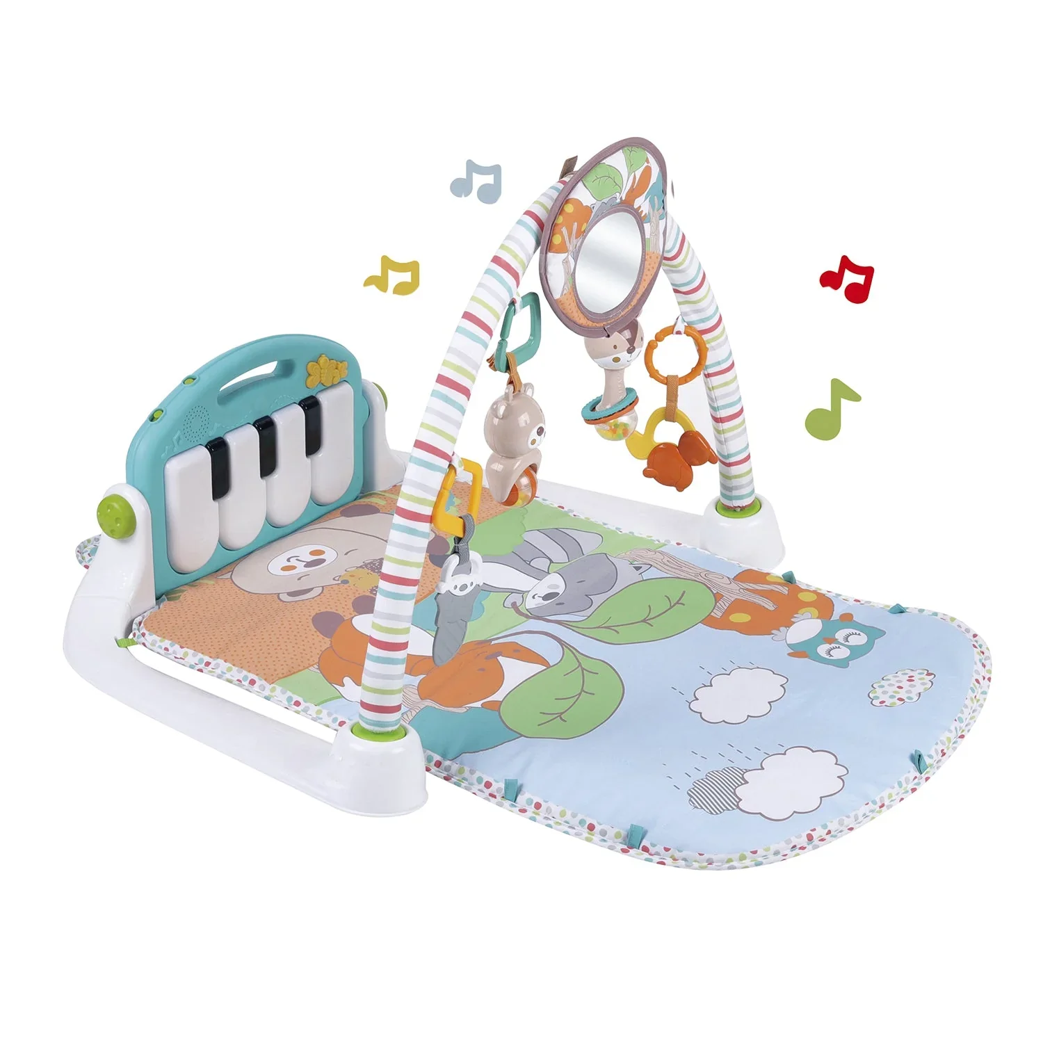Gimnasio Alfombra Interactiva Musical - Piano | Bebesit - Imagen 2