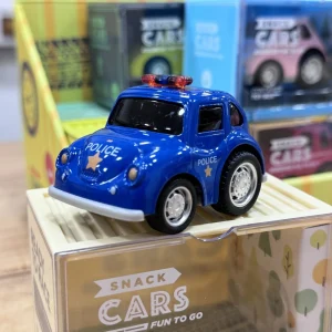 COCHE DE JUGUETE SNACK CARS ·COCHE POLICÍA·