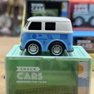 COCHE DE JUGUETE SNACK CARS ·VAN AZUL·