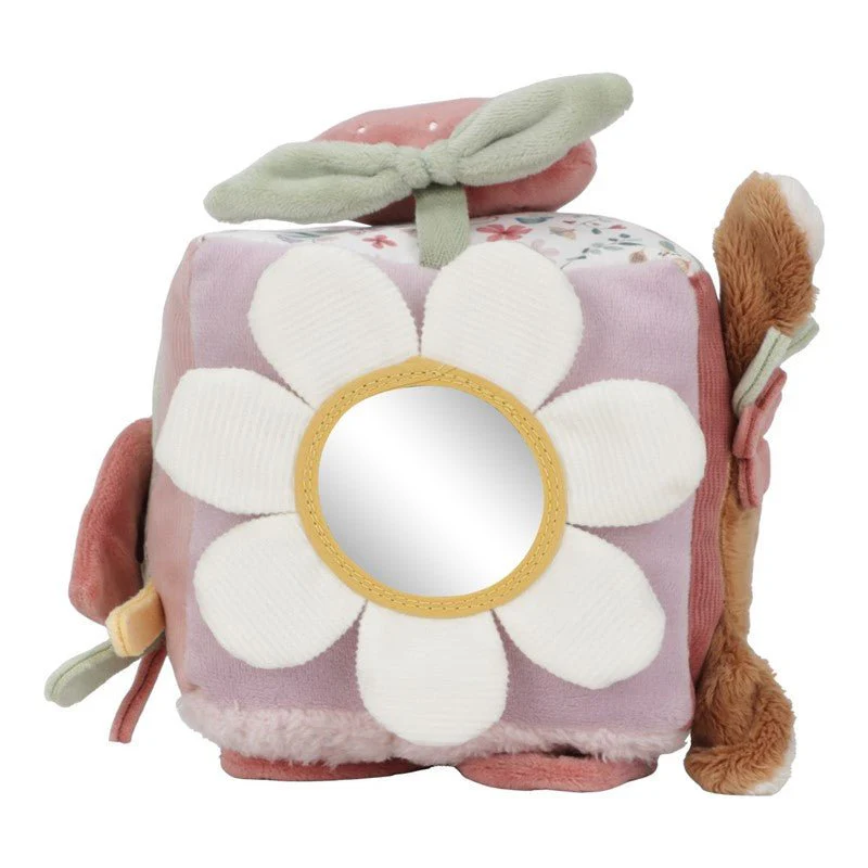 CUBO BLANDITO SENSORIAL DE ACTIVIDADES LITTLE DUTCH ·FAIRY GARDEN· - Imagen 3