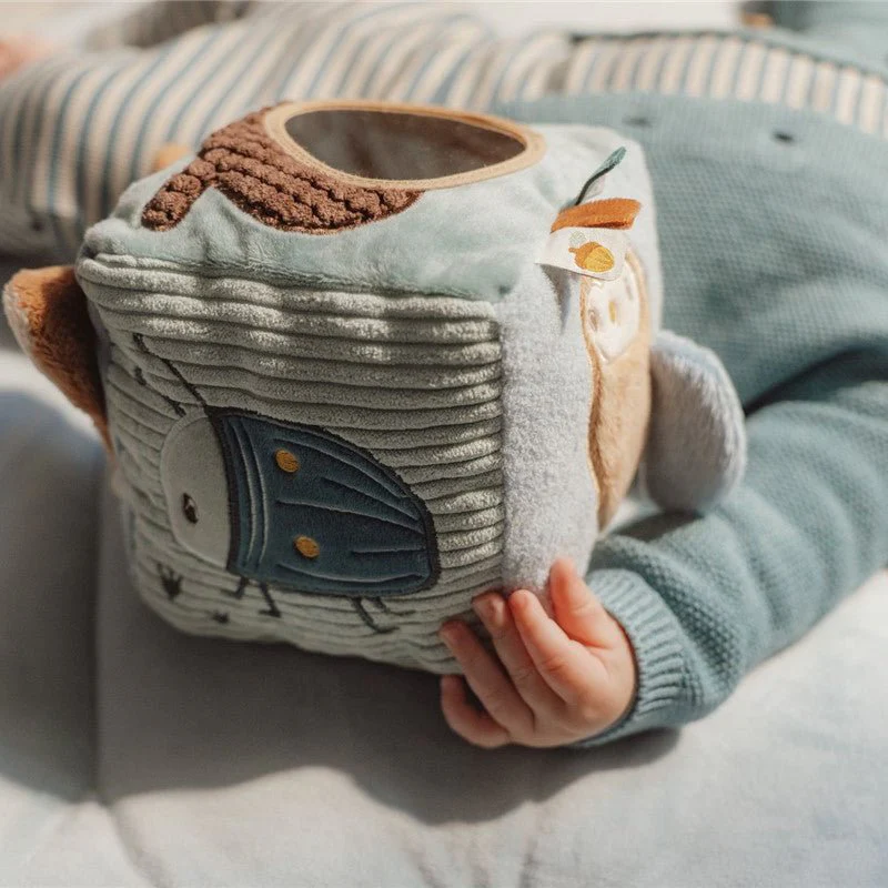 CUBO BLANDITO SENSORIAL DE ACTIVIDADES LITTLE DUTCH ·FOREST FRIENDS· - Imagen 9