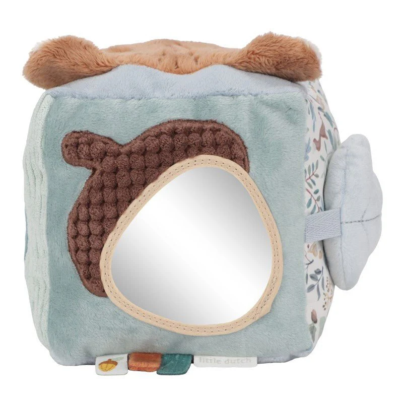 CUBO BLANDITO SENSORIAL DE ACTIVIDADES LITTLE DUTCH ·FOREST FRIENDS· - Imagen 8