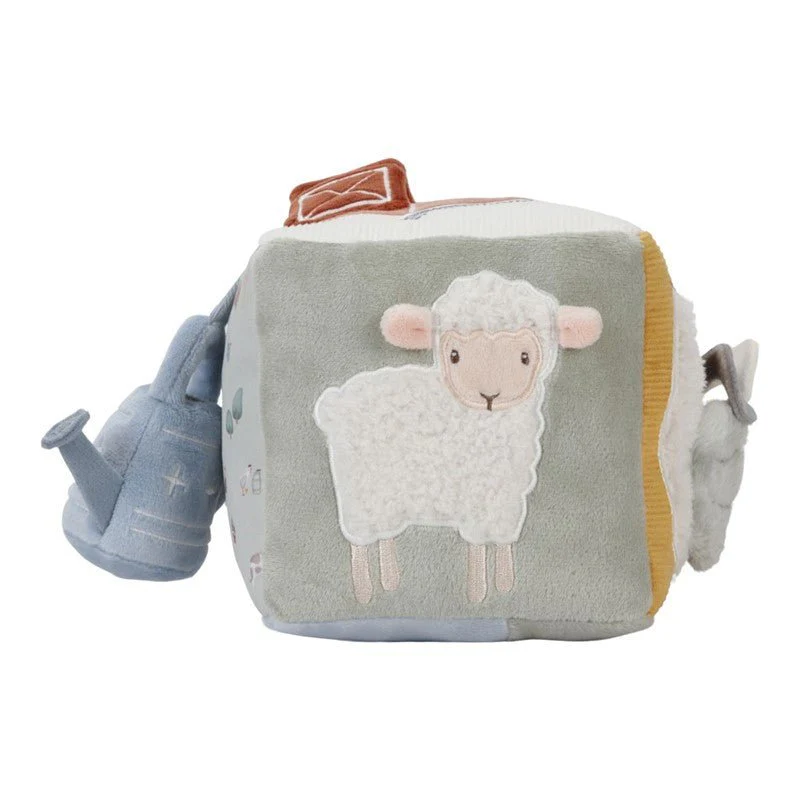 CUBO BLANDITO SENSORIAL DE ACTIVIDADES LITTLE DUTCH ·LITTLE FARM· - Imagen 8