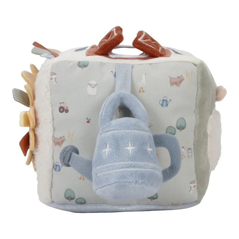 CUBO BLANDITO SENSORIAL DE ACTIVIDADES LITTLE DUTCH ·LITTLE FARM· - Imagen 7