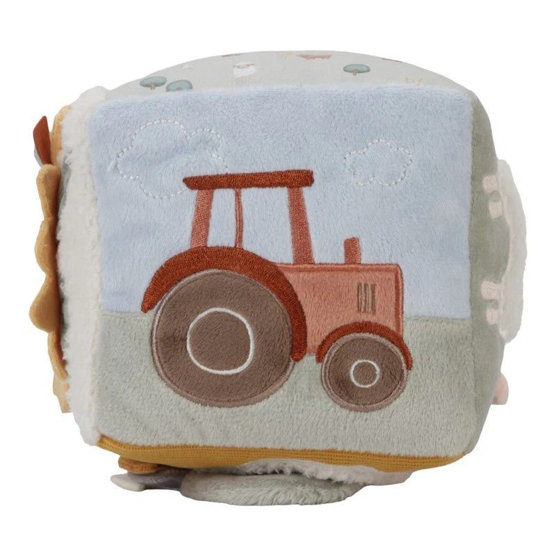 CUBO BLANDITO SENSORIAL DE ACTIVIDADES LITTLE DUTCH ·LITTLE FARM· - Imagen 4