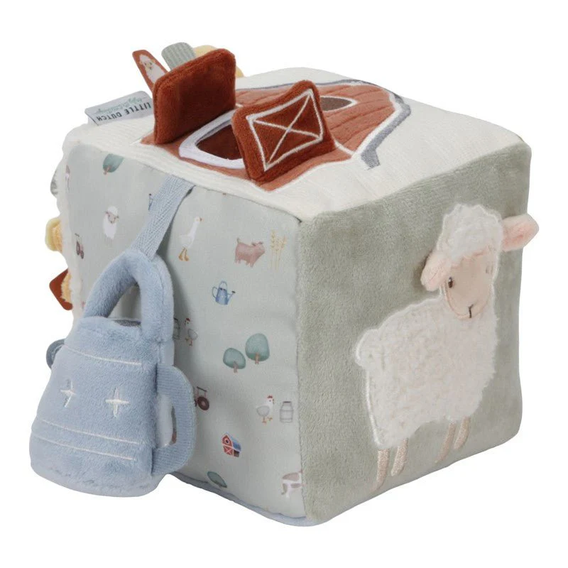 CUBO BLANDITO SENSORIAL DE ACTIVIDADES LITTLE DUTCH ·LITTLE FARM· - Imagen 3