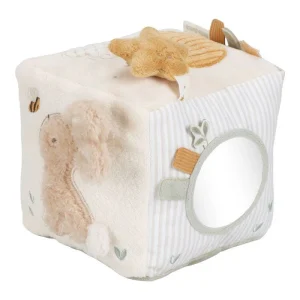 CUBO BLANDITO SENSORIAL DE ACTIVIDADES LITTLE DUTCH ·NEWBORN NATURA·