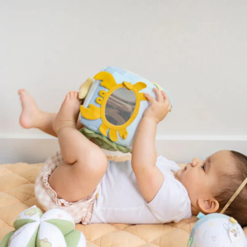 CUBO BLANDITO SENSORIAL DE ACTIVIDADES TIKIRI ·OCEAN· - Imagen 4