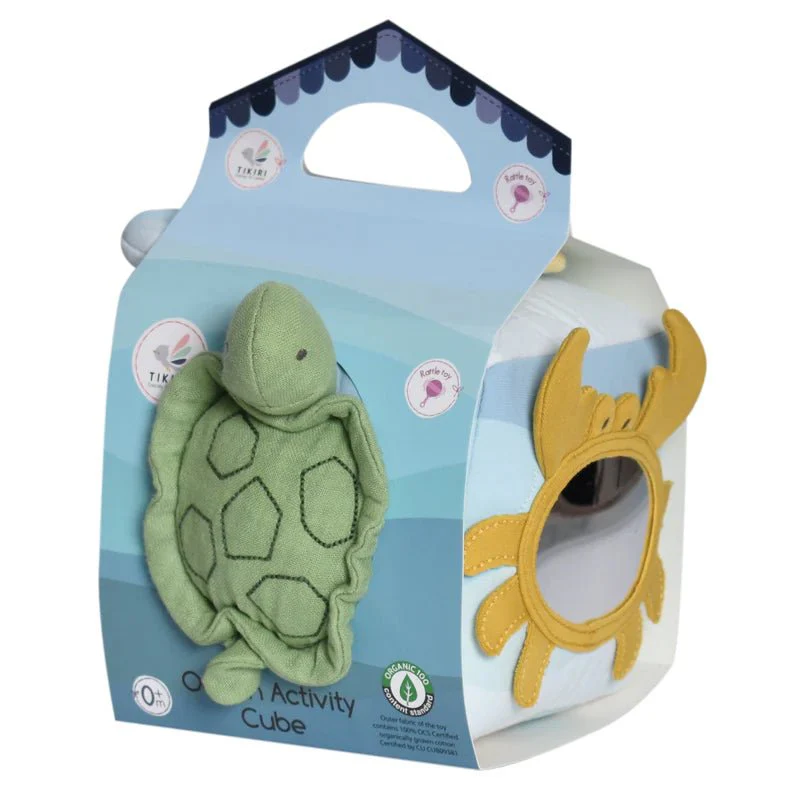 CUBO BLANDITO SENSORIAL DE ACTIVIDADES TIKIRI ·OCEAN· - Imagen 6