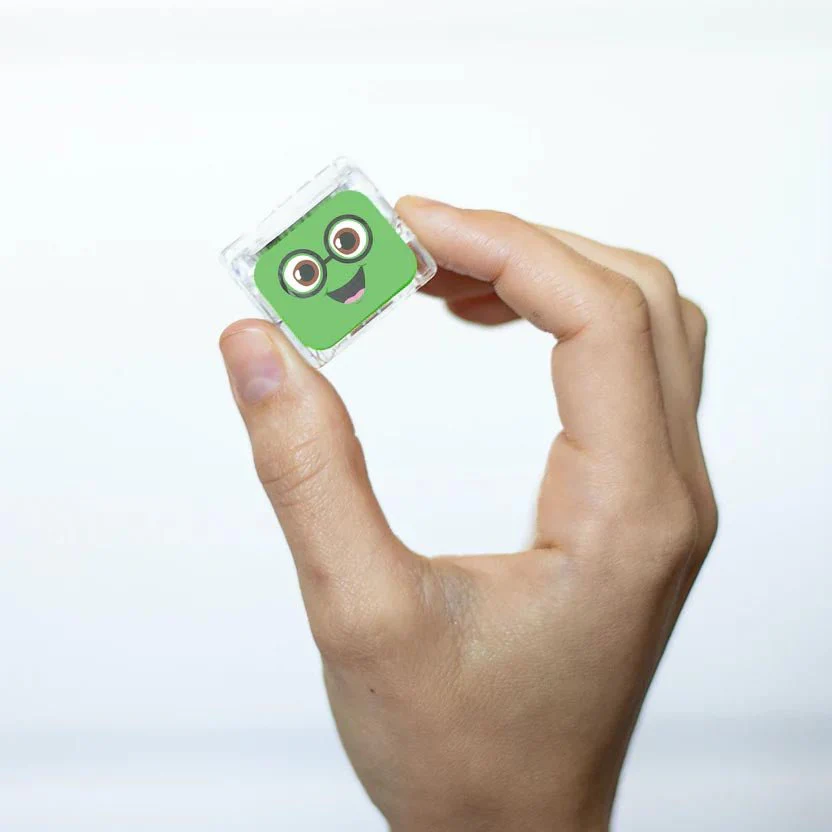 CUBOS DE LUZ PARA EL BAÑO GLOPALS ·4 CUBOS PIPPA VERDE· - Imagen 7