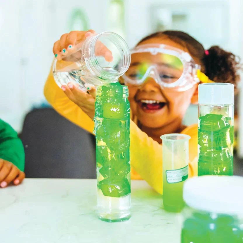 CUBOS DE LUZ PARA EL BAÑO GLOPALS ·4 CUBOS PIPPA VERDE· - Imagen 4