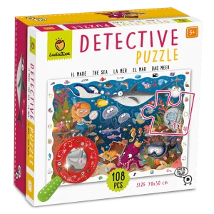 DETECTIVE PUZZLE LUDATTICA 108 PIEZAS ·BAJO EL MAR·