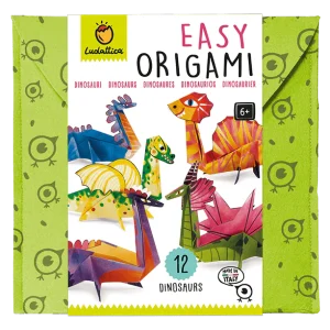 EASY ORIGAMI LUDATTICA ·DINOSAURIOS·