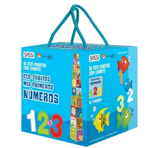 ECO CUBITOS APILABLES + LIBRO ·MIS PRIMEROS NÚMEROS·
