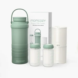 Enfriador Portátil para Transportar Leche Materna - Verde | MomCozy