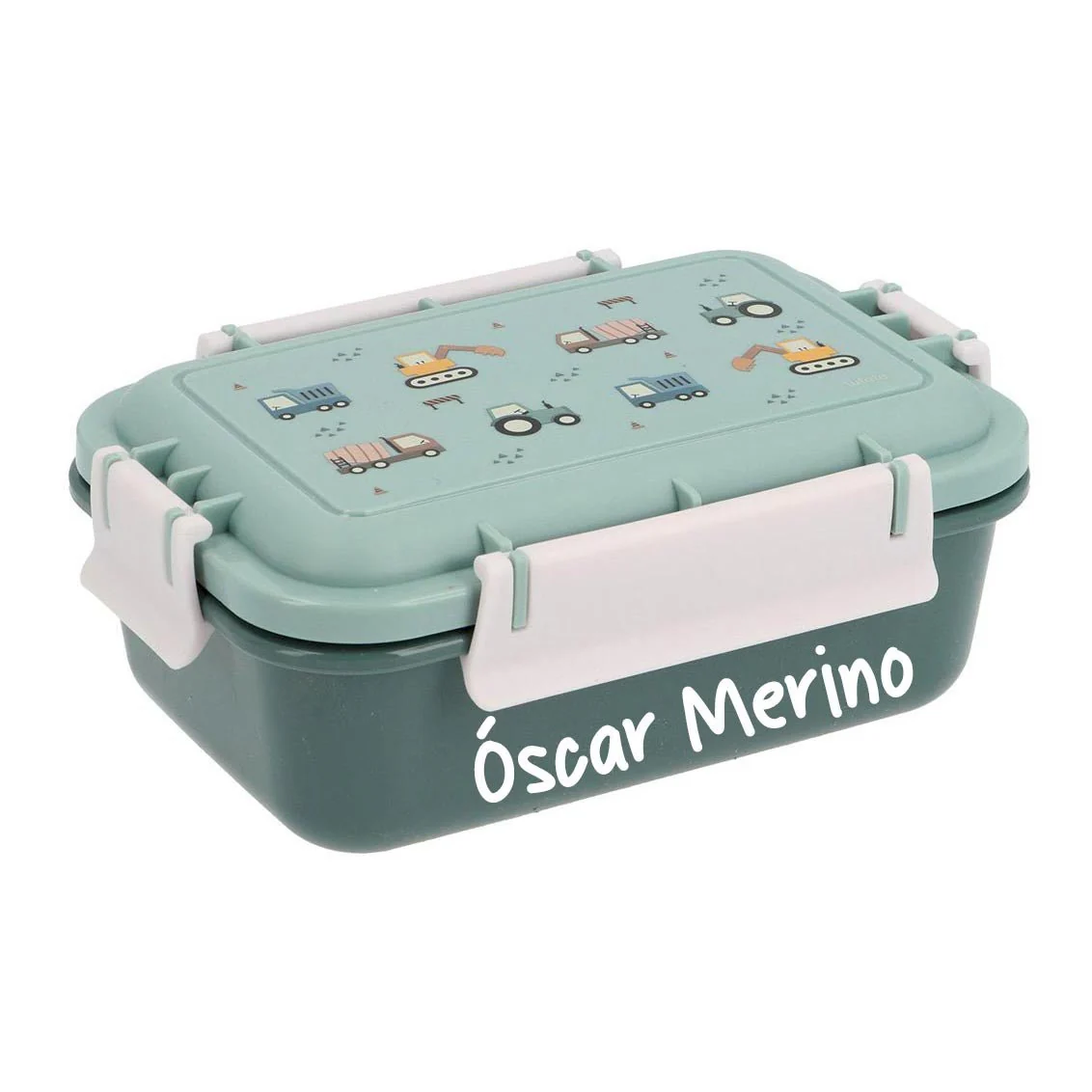 FIAMBRERA CAJA DE ALMUERZO TUTETE BENTO ·TRUCKS· - Imagen 2