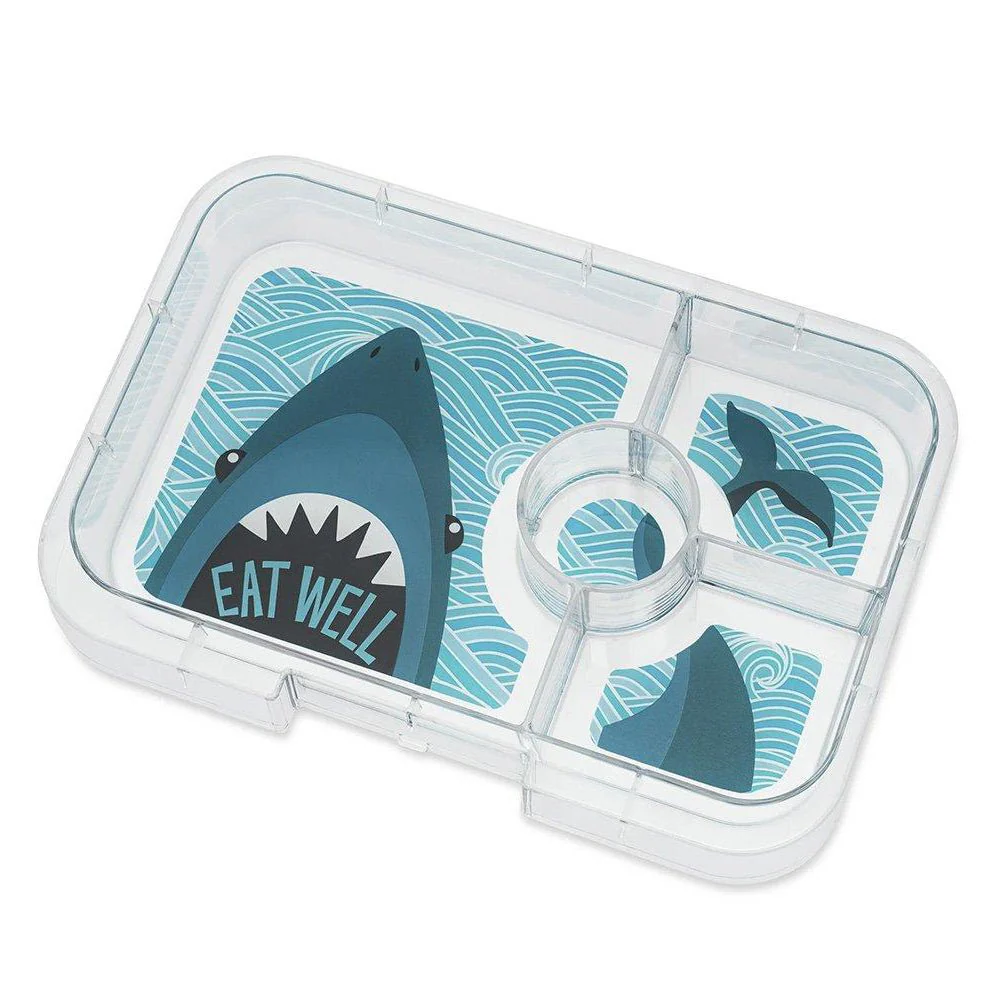 FIAMBRERA HERMÉTICA YUMBOX ·3 COMPARTIMENTOS BLUE SURF SHARK· - Imagen 6