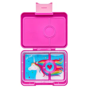 FIAMBRERA HERMÉTICA YUMBOX ·3 COMPARTIMENTOS PURPLE UNICORNIO·