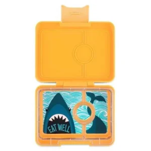 FIAMBRERA HERMÉTICA YUMBOX ·3 COMPARTIMENTOS YELLOW SHARK·