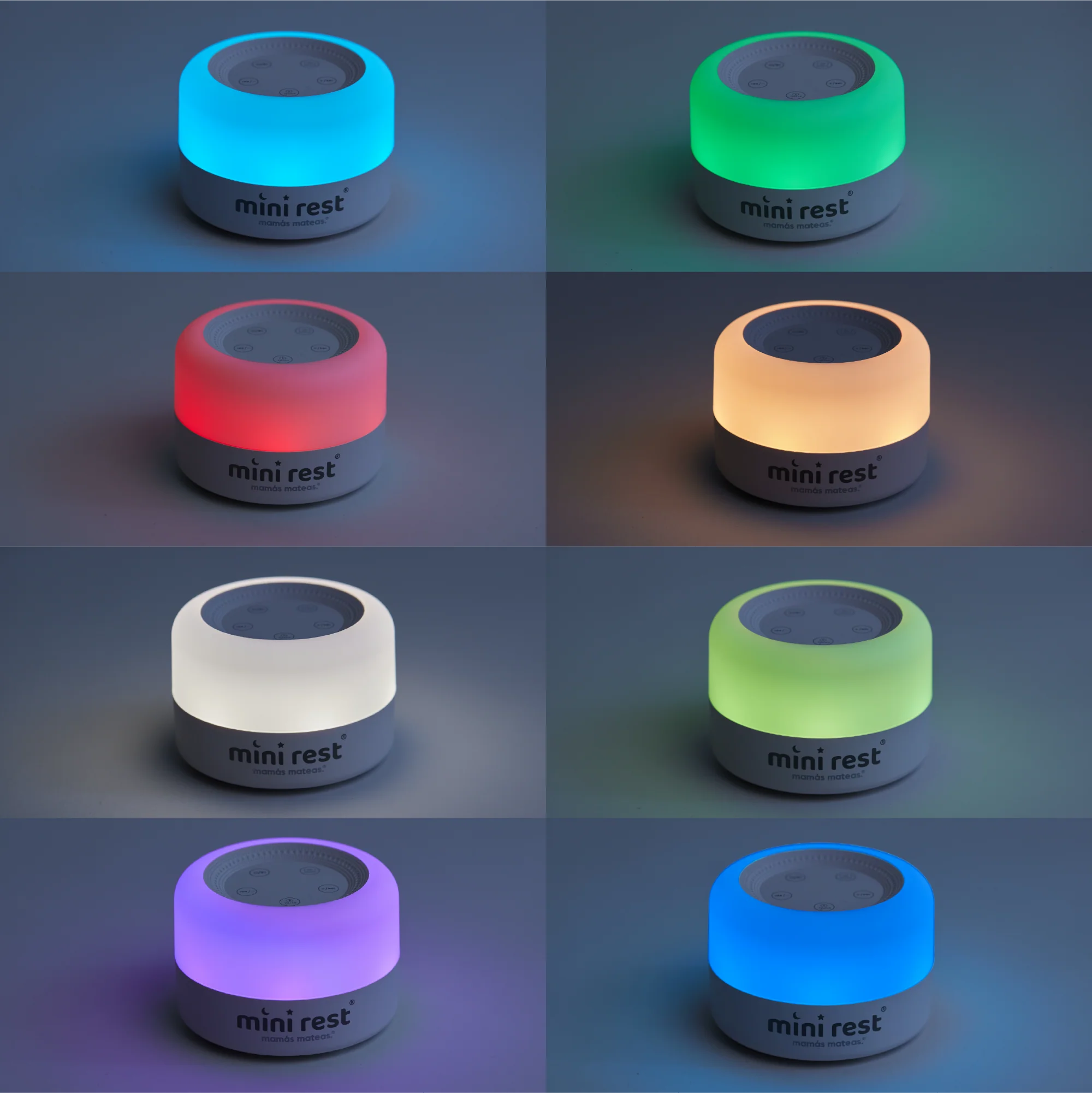 Mini Rest® - Máquina de Sonidos, Ruido Blanco y Luz de Noche | Mamás Mateas - Imagen 7