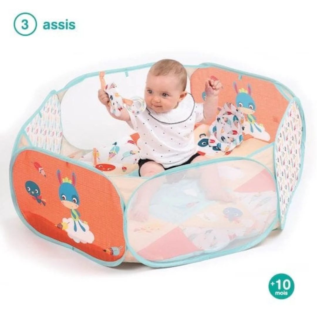 Alfombra de Juego y Gimnasio Modular 3 en 1 | Ludi - Imagen 4