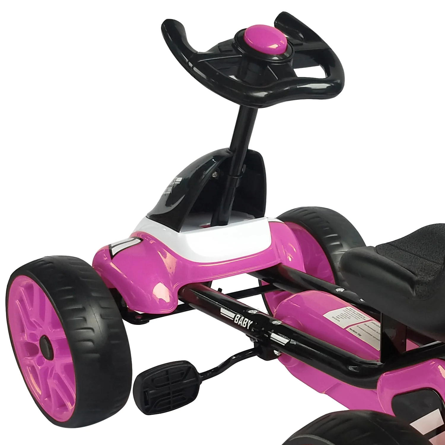 Go Kart Corsa - Rosa | Bebesit - Imagen 3