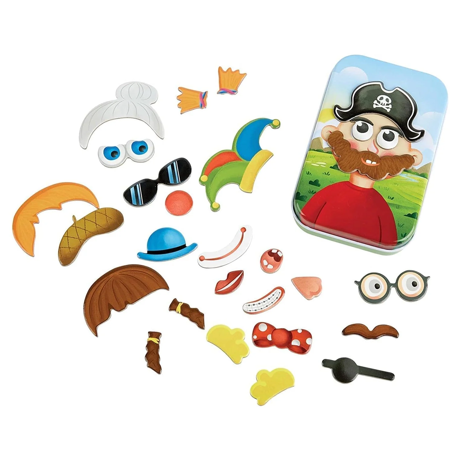 JUEGO DE BOLSILLO HAPE ·CARAS DIVERTIDAS MAGNÉTICAS· - Imagen 2