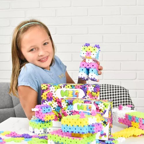 JUEGO DE CONSTRUCCIÓN BLOQUES MELI ·150 PIEZAS BASIC PASTEL· - Imagen 6