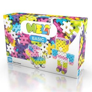 JUEGO DE CONSTRUCCIÓN BLOQUES MELI ·150 PIEZAS BASIC PASTEL·