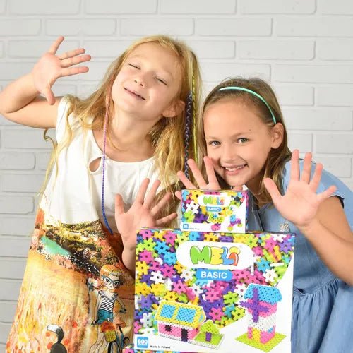 JUEGO DE CONSTRUCCIÓN BLOQUES MELI ·150 PIEZAS BASIC PASTEL· - Imagen 4