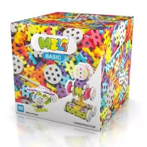 JUEGO DE CONSTRUCCIÓN BLOQUES MELI ·400 PIEZAS BASIC CONSTRUCTOR·