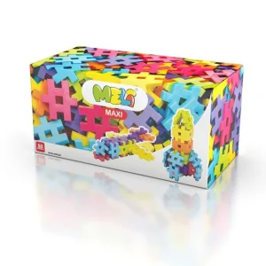 JUEGO DE CONSTRUCCIÓN BLOQUES MELI ·50 PIEZAS MAXI·