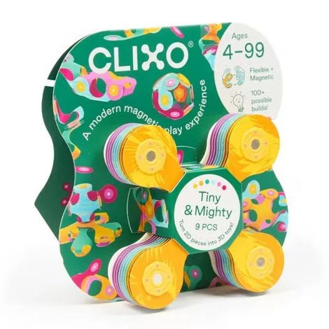 JUEGO DE CONSTRUCCIÓN MAGNÉTICO ·CLIXO TINY & MIGHTY JUNGLE MINIPACK· - Imagen 3