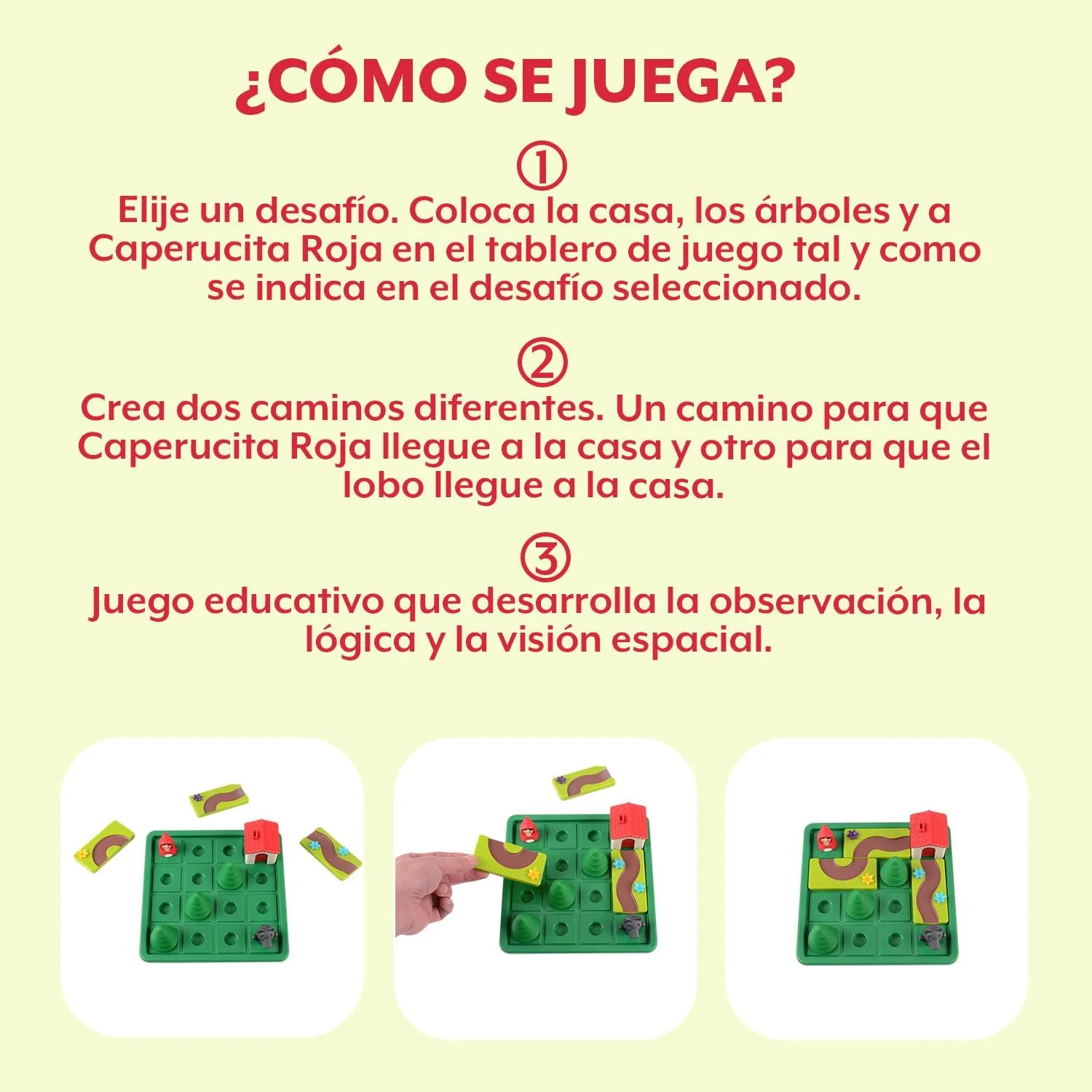 JUEGO DE MESA ·CAPERUCITA ROJA· - Imagen 9