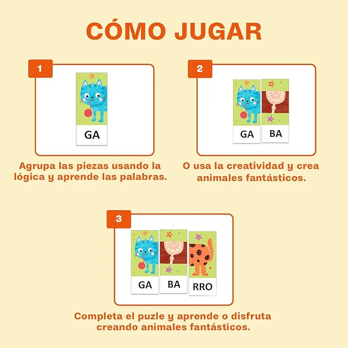 JUEGO DE MESA EDUCATIVO ·FANTASILABAS· - Imagen 4