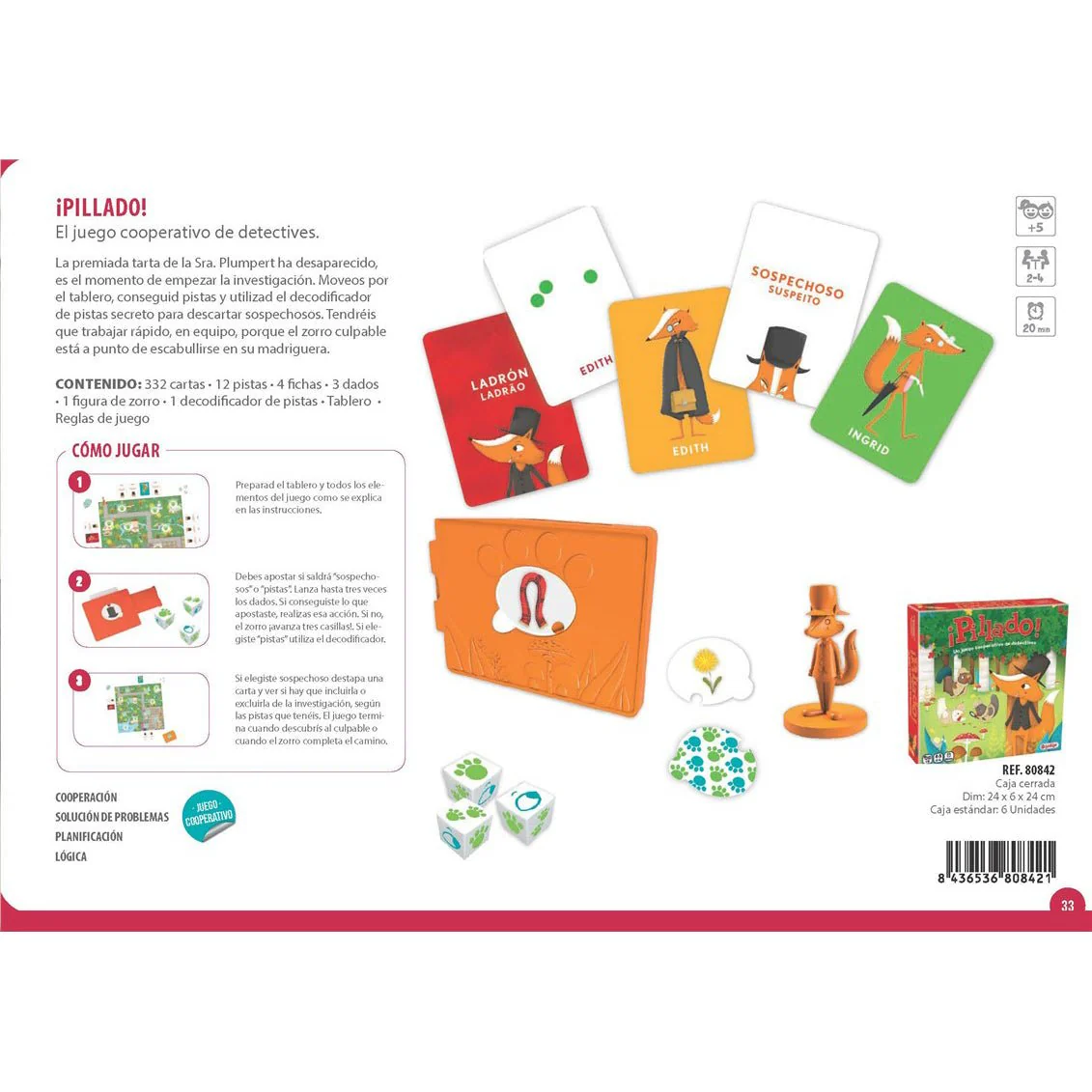 JUEGO DE MESA ·¡PILLADO!· - Imagen 8