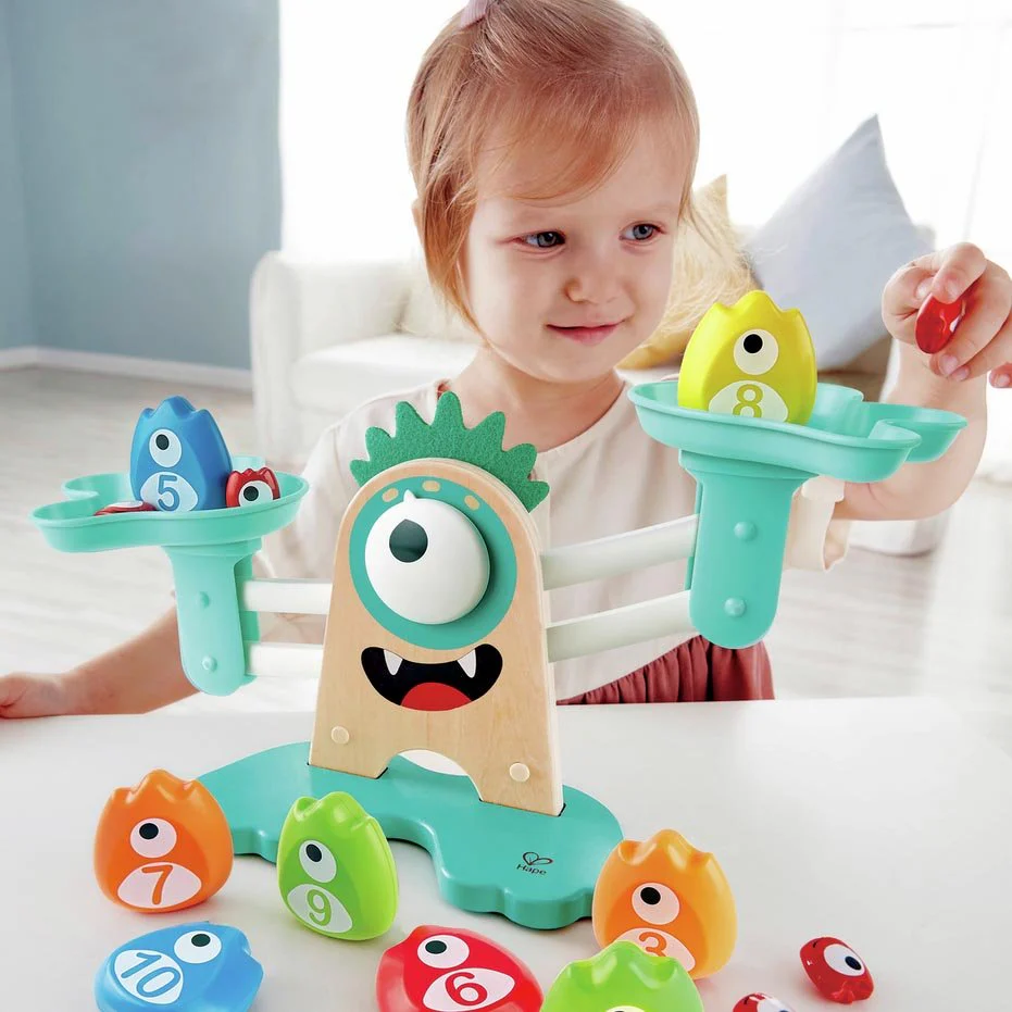 JUEGO EDUCATIVO HAPE HAPE ·BÁSCULA MATEMÁTICA MONSTRUOSA· - Imagen 3