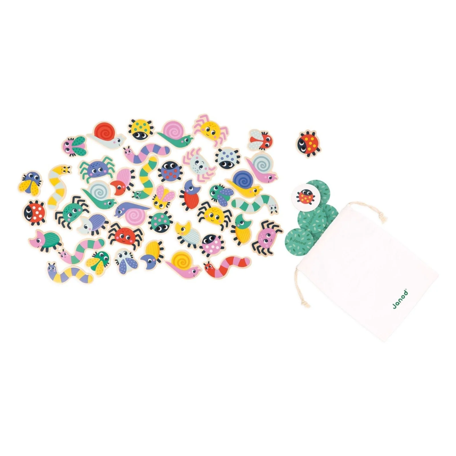 JUEGO EDUCATIVO JANOD ·BUSCAR Y ENCONTRAR JARDÍN· - Imagen 4