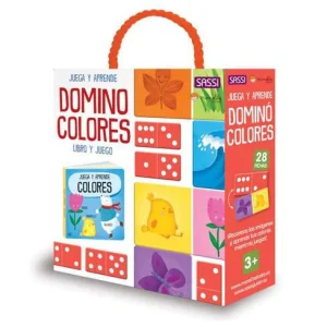 JUEGO EDUCATIVO + LIBRO ·DOMINÓ COLORES·