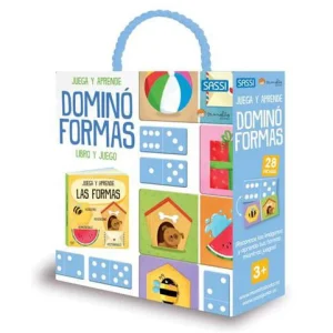 JUEGO EDUCATIVO + LIBRO ·DOMINÓ FORMAS·