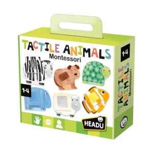 JUEGO EDUCATIVO ·TACTILE ANIMALS MONTESSORI·