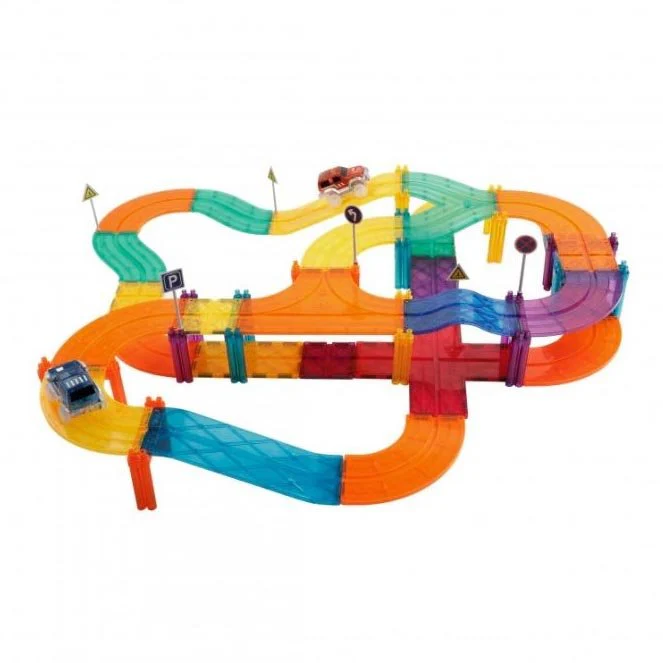 JUEGO MAGNÉTICO DE CONSTRUCCIÓN IMANIX ·PISTA 50 PIEZAS· - Imagen 6
