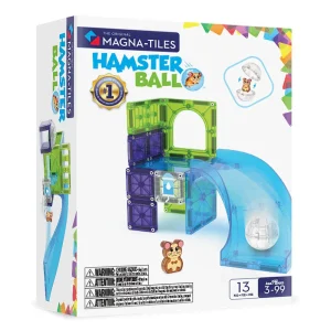 JUEGO MAGNÉTICO DE CONSTRUCCIÓN MAGNA-TILES ·HAMSTER BALL 13 PIEZAS·