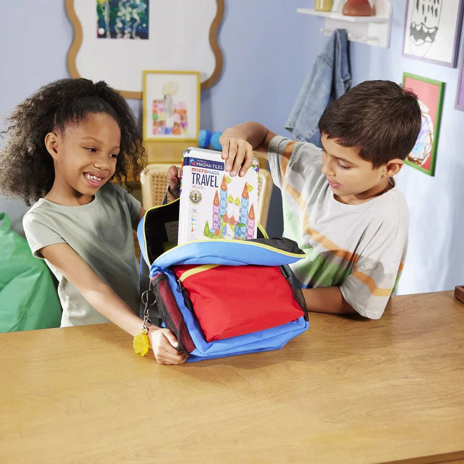 JUEGO MAGNÉTICO DE CONSTRUCCIÓN MAGNA-TILES ·MICROMAGS 55 PIEZAS· - Imagen 7