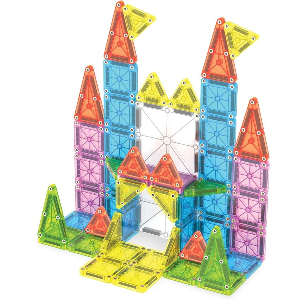 JUEGO MAGNÉTICO DE CONSTRUCCIÓN MAGNA-TILES ·MICROMAGS 55 PIEZAS· - Imagen 2