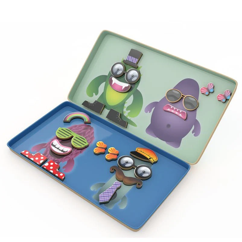 JUEGO MAGNÉTICO DE VIAJE ·FÁBRICA DE MONSTRUOS· - Imagen 2