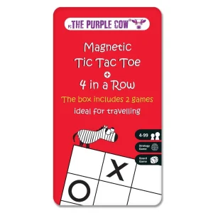 JUEGO MAGNÉTICO DE VIAJE ·TIC TAC TOE + 4 EN RAYA·