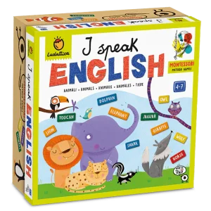 JUEGO MONTESSORI LUDATTICA ·I SPEAK ENGLISH·