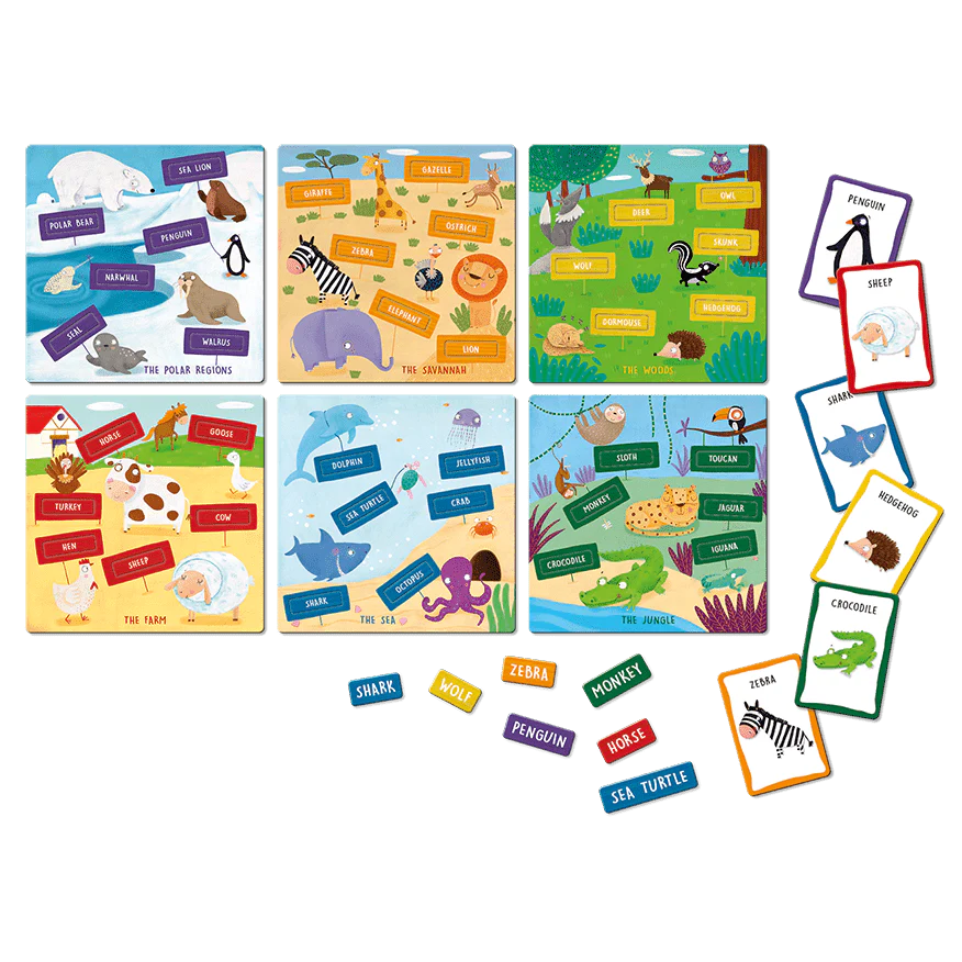 JUEGO MONTESSORI LUDATTICA ·I SPEAK ENGLISH· - Imagen 2